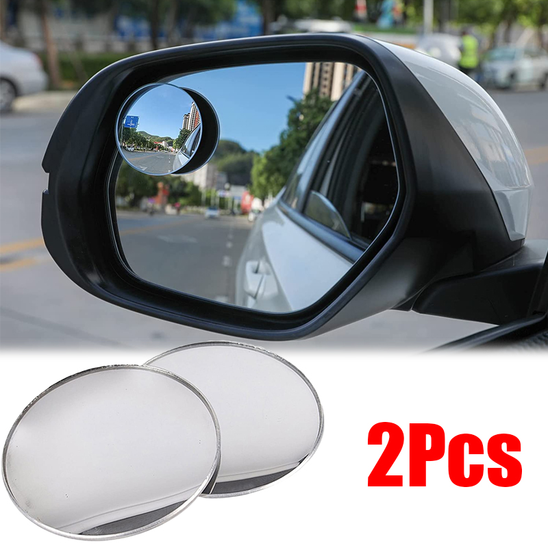 Blind Spot Mirror Wide Angle Convex 2Pcs - 360 derece araba kör nokta ayna