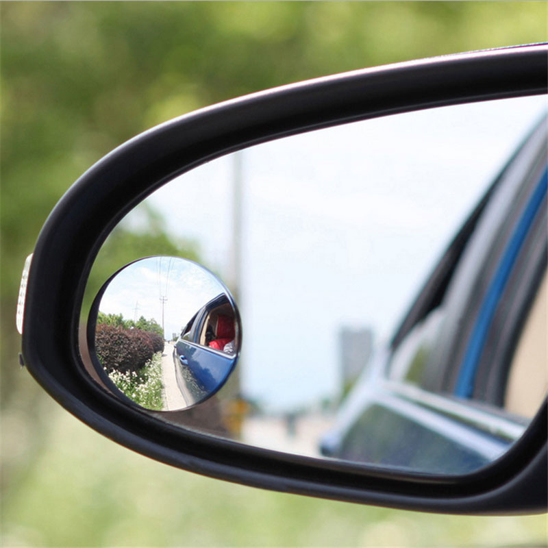 Blind Spot Mirror Wide Angle Convex 2Pcs - 2 adet araba çerçevesiz kör nokta
