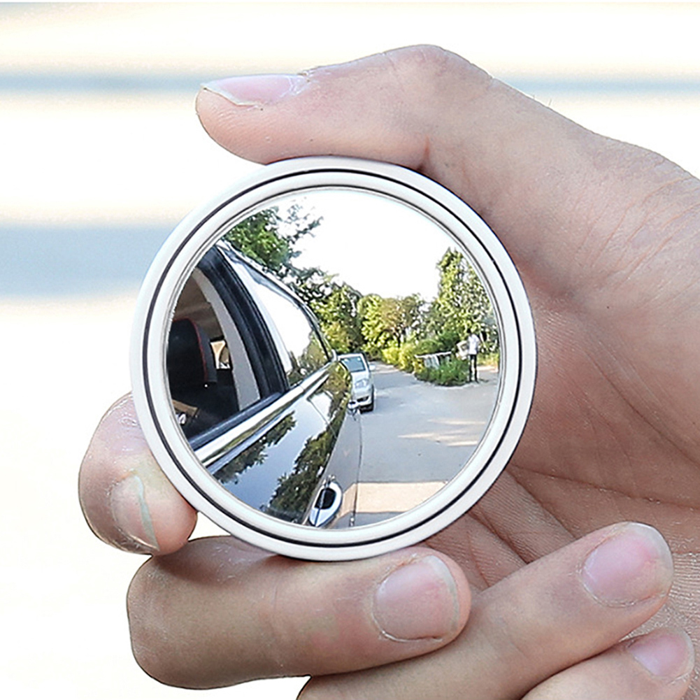 Blind Spot Mirror Wide Angle Convex 2Pcs - 2 adet araba yuvarlak çerçeve dışbükey