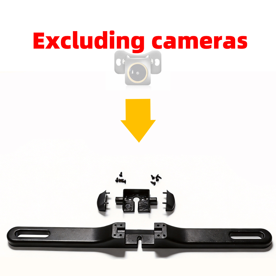 License Plate Backup Camera Frame Mount - Arka Görüş Kamerası Plaka Braketi Araç