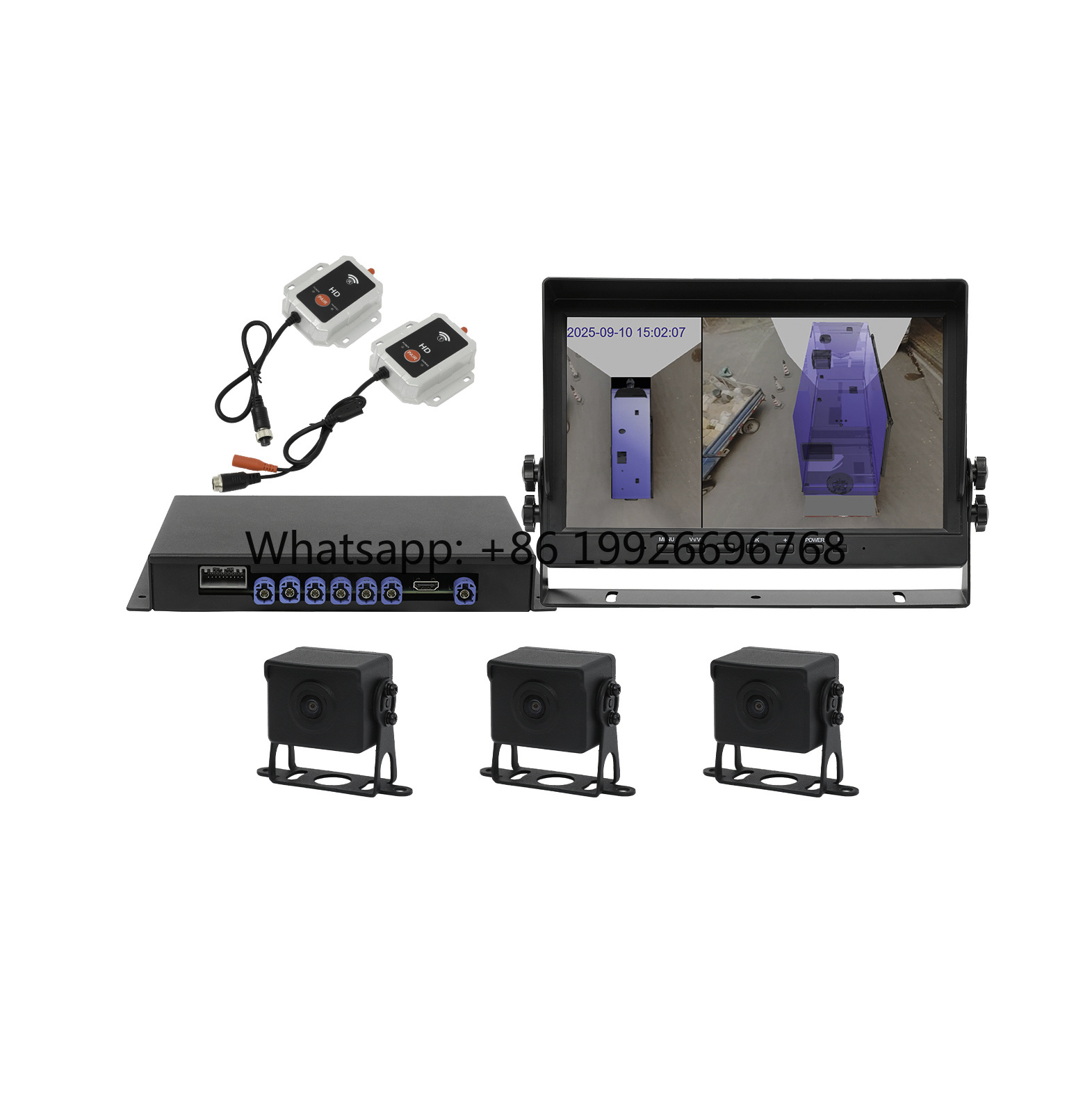 360 Degree Bird View Car Camera System - 2026 Kuş Gözü 3D HD 1080P