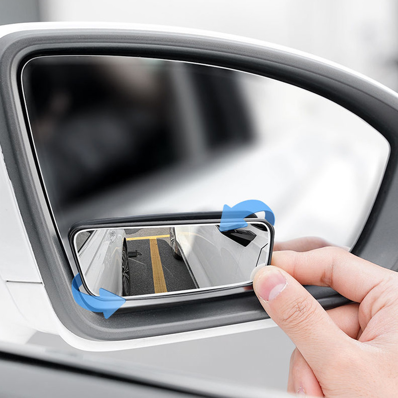 Blind Spot Mirror Wide Angle Convex 2Pcs - 2 adet 360 Derece Ayarlanabilir Kör