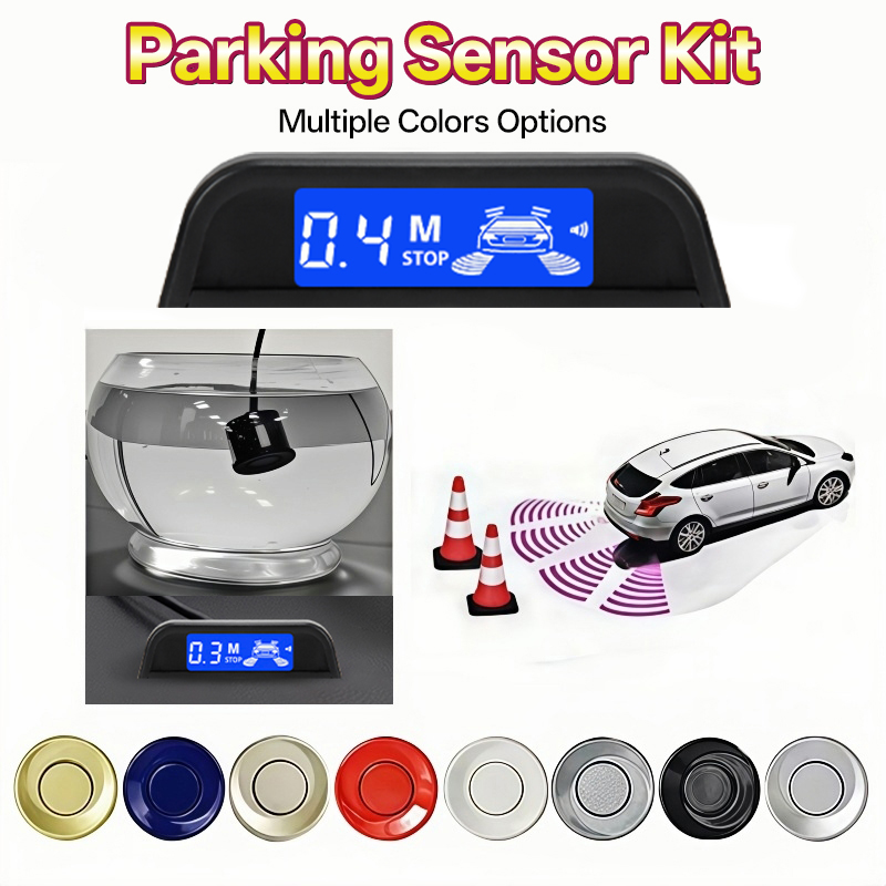 Parking Sensor Buzzer Display Indicator - Hippcron Park Sensörleri Kiti Araba Geri