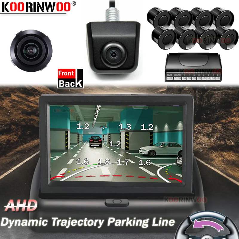 Koorinwoo Otopark 8 Sensörlü K - Car Parking Sensor 8 Sensor Front Rear incelemesi ve fiyatı