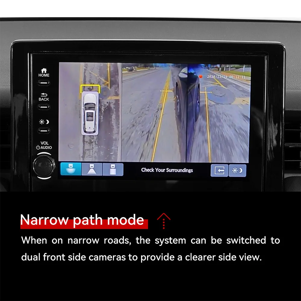 AHD Car 360 Degree Camera Orig - 360 Degree Bird View Car Camera System incelemesi ve fiyatı