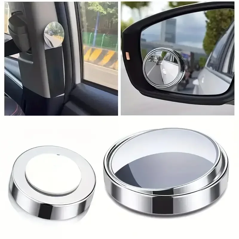 1/2 Adet 360° °   Derece Ayarl - Blind Spot Mirror Wide Angle Convex 2Pcs incelemesi ve fiyatı