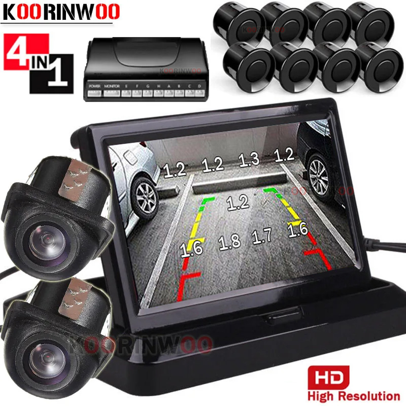 Koorinwoo Çift Çekirdekli Araç - Car Parking Sensor 8 Sensor Front Rear incelemesi ve fiyatı