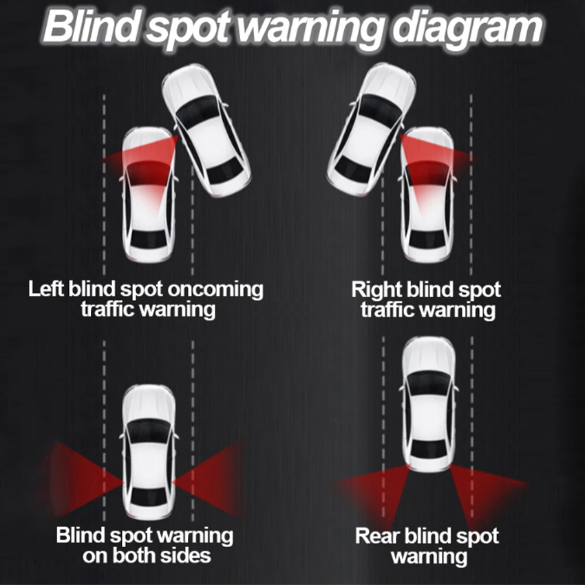 Araba Sürüş Uyarı Güvenliği 24 - Blind Spot Detection System 24Ghz Radar incelemesi ve fiyatı