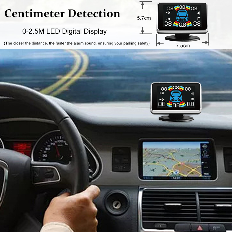 8 Parktronic Park Sensörü Kiti - Car Parking Sensor 8 Sensor Front Rear incelemesi ve fiyatı