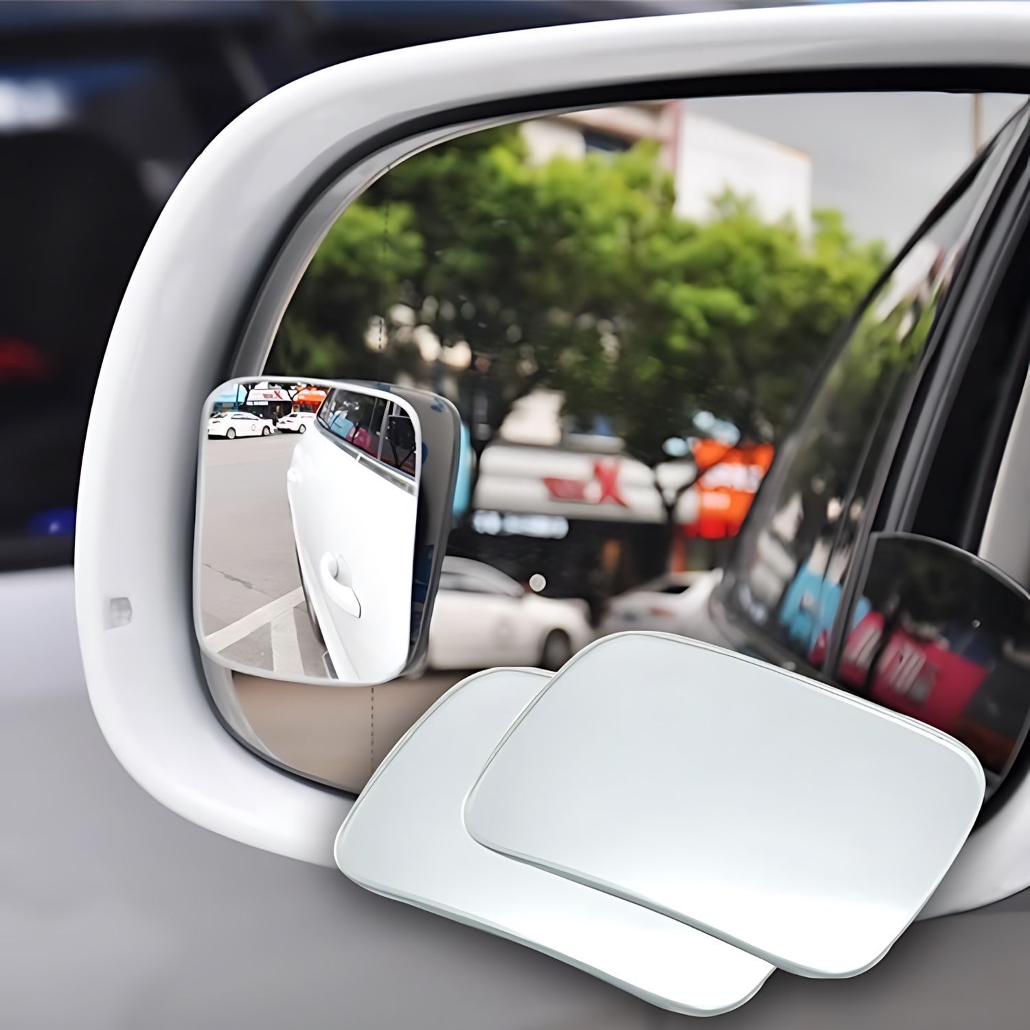 2 adet araba kör nokta aynası  - Blind Spot Mirror Wide Angle Convex 2Pcs incelemesi ve fiyatı