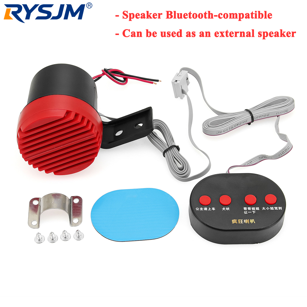 12V 24V araba geri vites alarm - Car Warning Buzzer Alarm Speaker Beeper incelemesi ve fiyatı