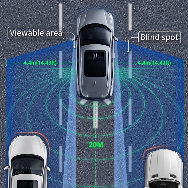 A87D-20M Araba Evrensel 24 Ghz - Millimeter Wave Radar Blind Spot Warning incelemesi ve fiyatı