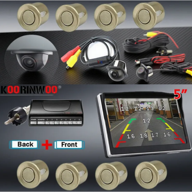 Koorinwoo Elektromanyetik Park - Car Parking Sensor 8 Sensor Front Rear incelemesi ve fiyatı