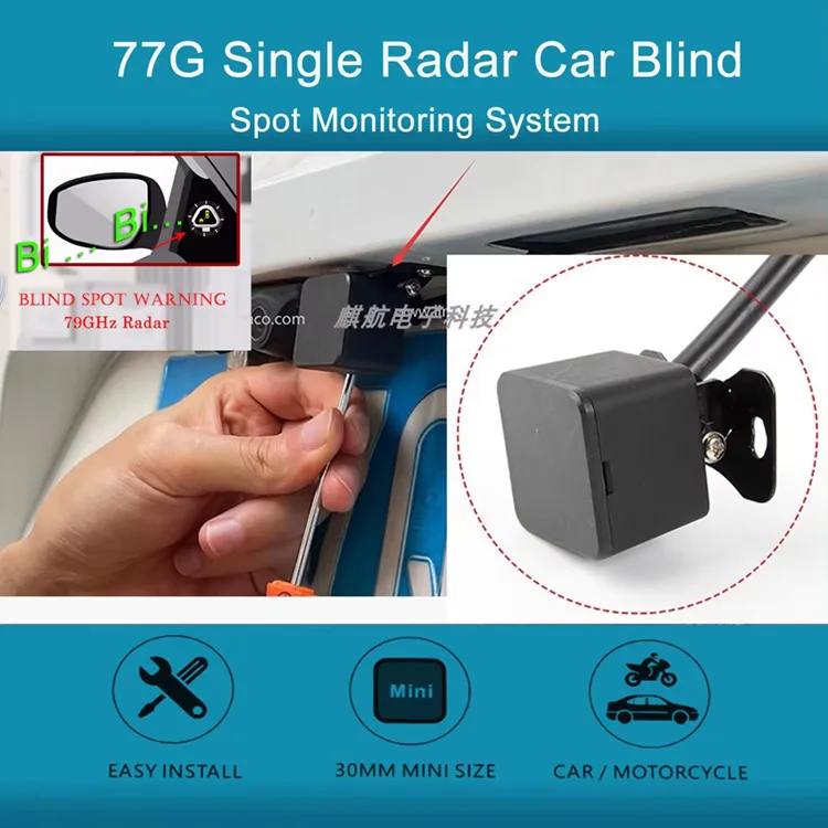 Kia araçları ve Cayenne için e - Blind Spot Detection System 24Ghz Radar incelemesi ve fiyatı