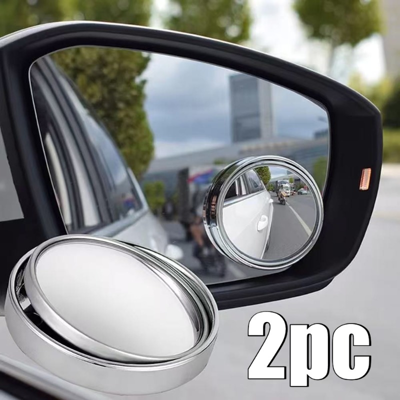 2 adet yuvarlak çerçeve dışbük - Blind Spot Mirror Wide Angle Convex 2Pcs incelemesi ve fiyatı