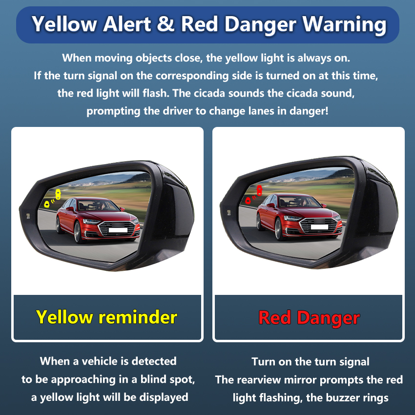 BSD 24GHz Radar Şerit Değiştir - Blind Spot Detection System 24Ghz Radar incelemesi ve fiyatı
