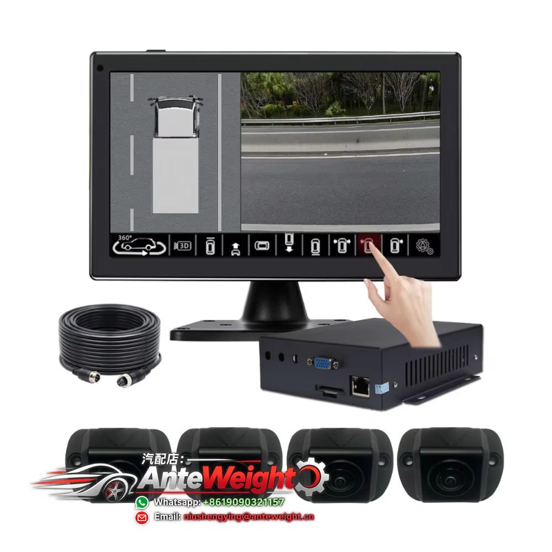 HD 3D 360 Derece Geniş Açı Kuş - 360 Degree Bird View Car Camera System incelemesi ve fiyatı