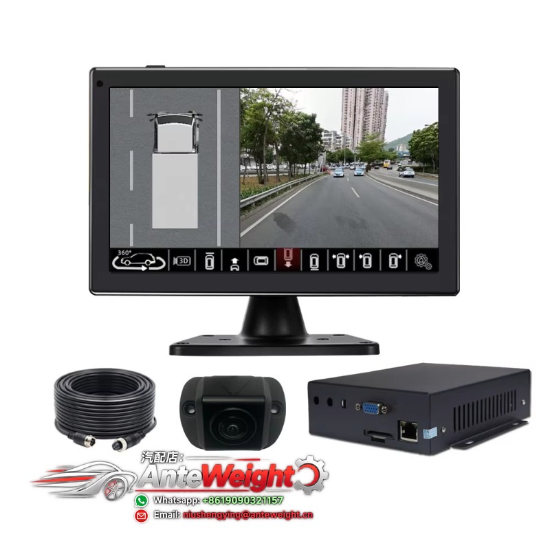 HD 3D 360 Derece Geniş Açı Kuş - 360 Degree Bird View Car Camera System incelemesi ve fiyatı