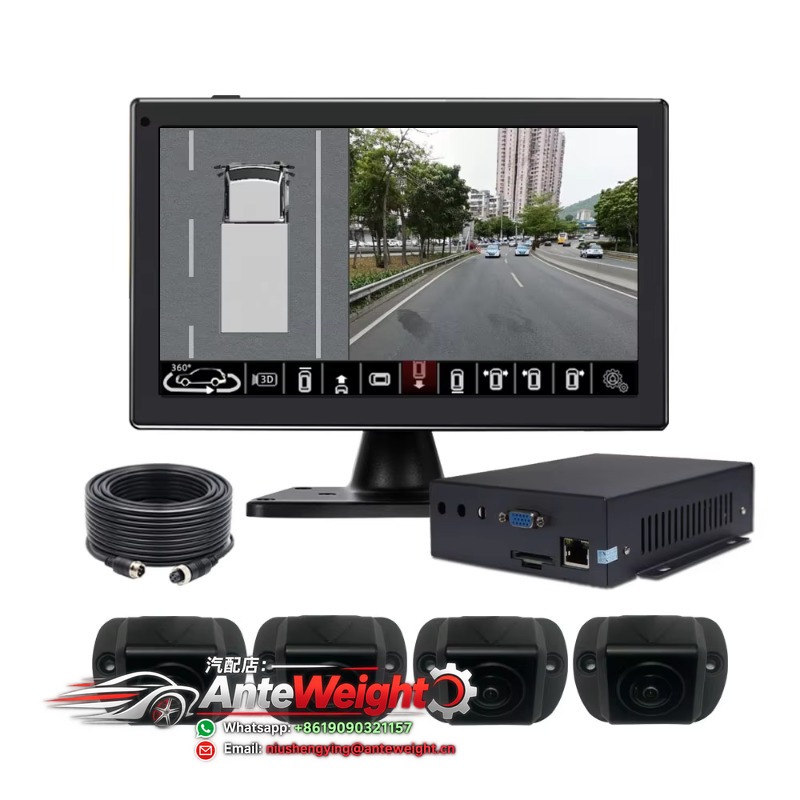 HD 3D 360 Derece Geniş Açı Kuş - 360 Degree Bird View Car Camera System incelemesi ve fiyatı