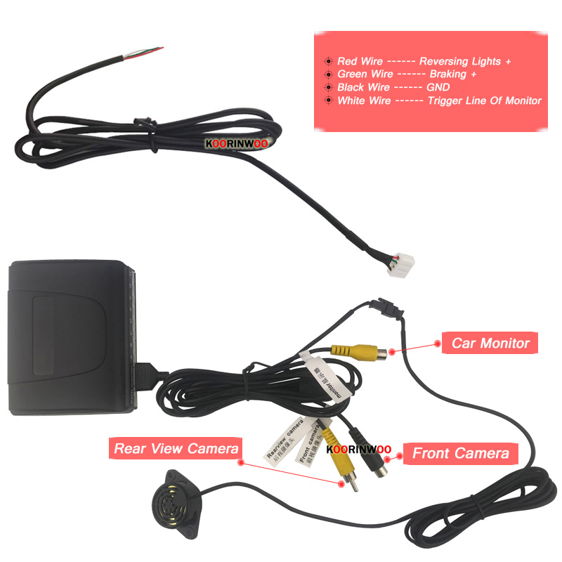 Koorinwoo 360 Bird Parktronic  - Car Parking Sensor 8 Sensor Front Rear incelemesi ve fiyatı