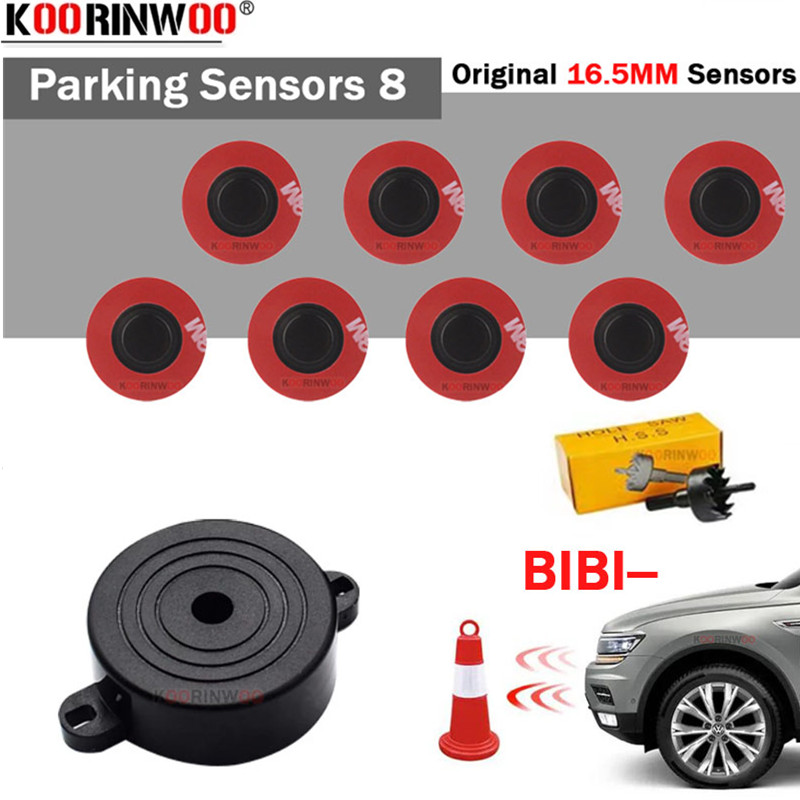 Koorinwoo Otomatik Park Sensör - Car Parking Sensor 8 Sensor Front Rear incelemesi ve fiyatı