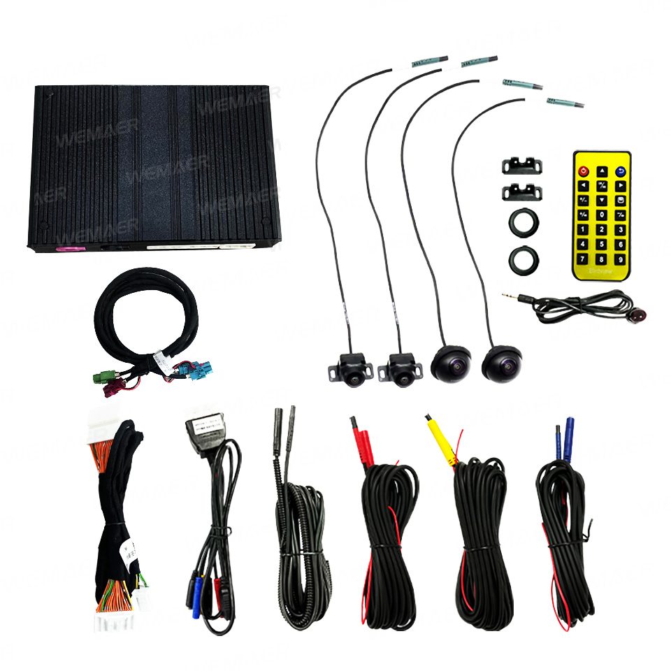 Wemaer 1080P OEM 360 Derece Ka - 360 Degree Bird View Car Camera System incelemesi ve fiyatı