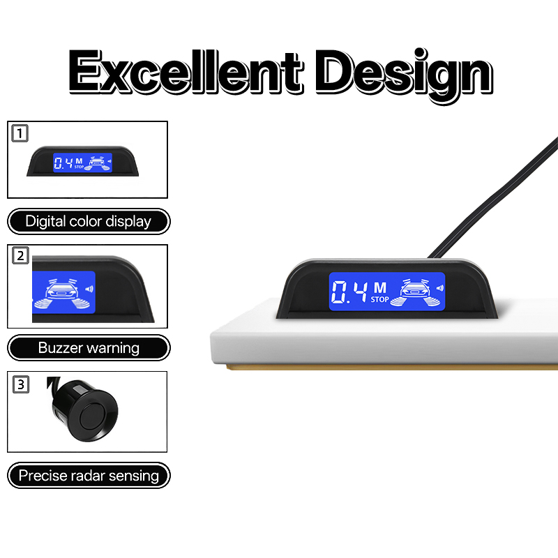 Hippcron Park Sensörleri Kiti  - Parking Sensor Buzzer Display Indicator incelemesi ve fiyatı